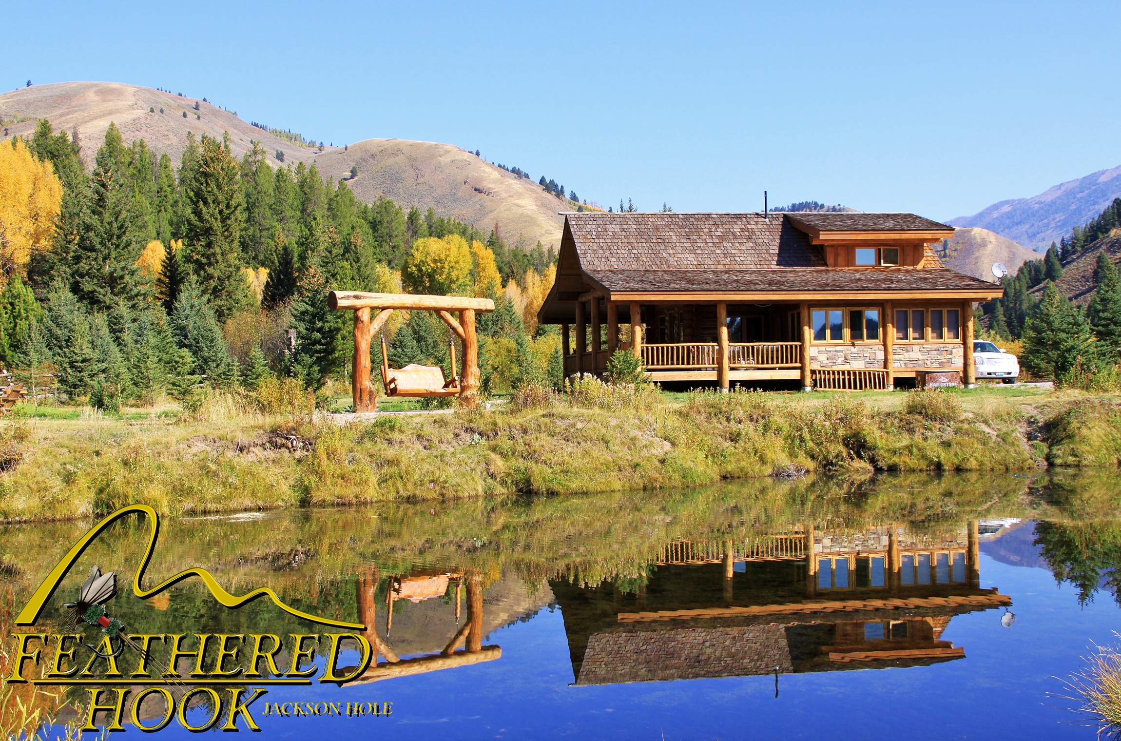 Greys River Wyoming Fishing Feathered Hook of Jackson Hole