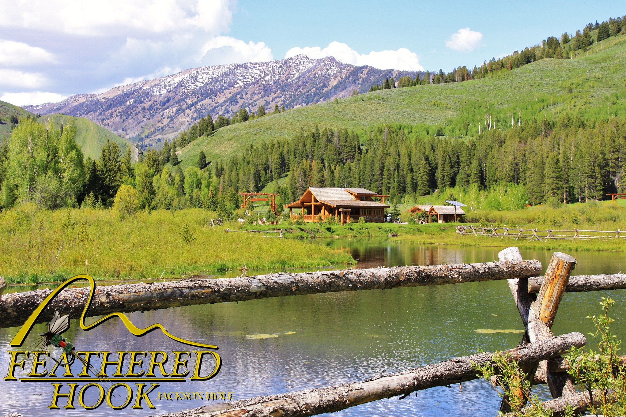 Greys River Wyoming Fishing Feathered Hook of Jackson Hole